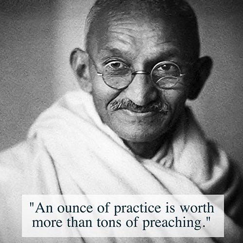 Gandhi recognized the links between peace and not eating animals | Meat Your Future