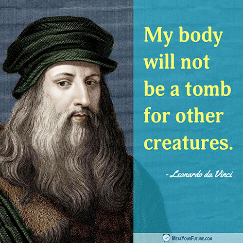 My Body Will Not Be A Tomb For Other Creatures | Meat Your Future